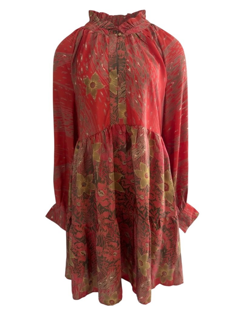Sissel Edelbo jurk One Size, Kleding | Dames, Jurken, Zo goed als nieuw, Maat 38/40 (M), Onder de knie, Ophalen of Verzenden