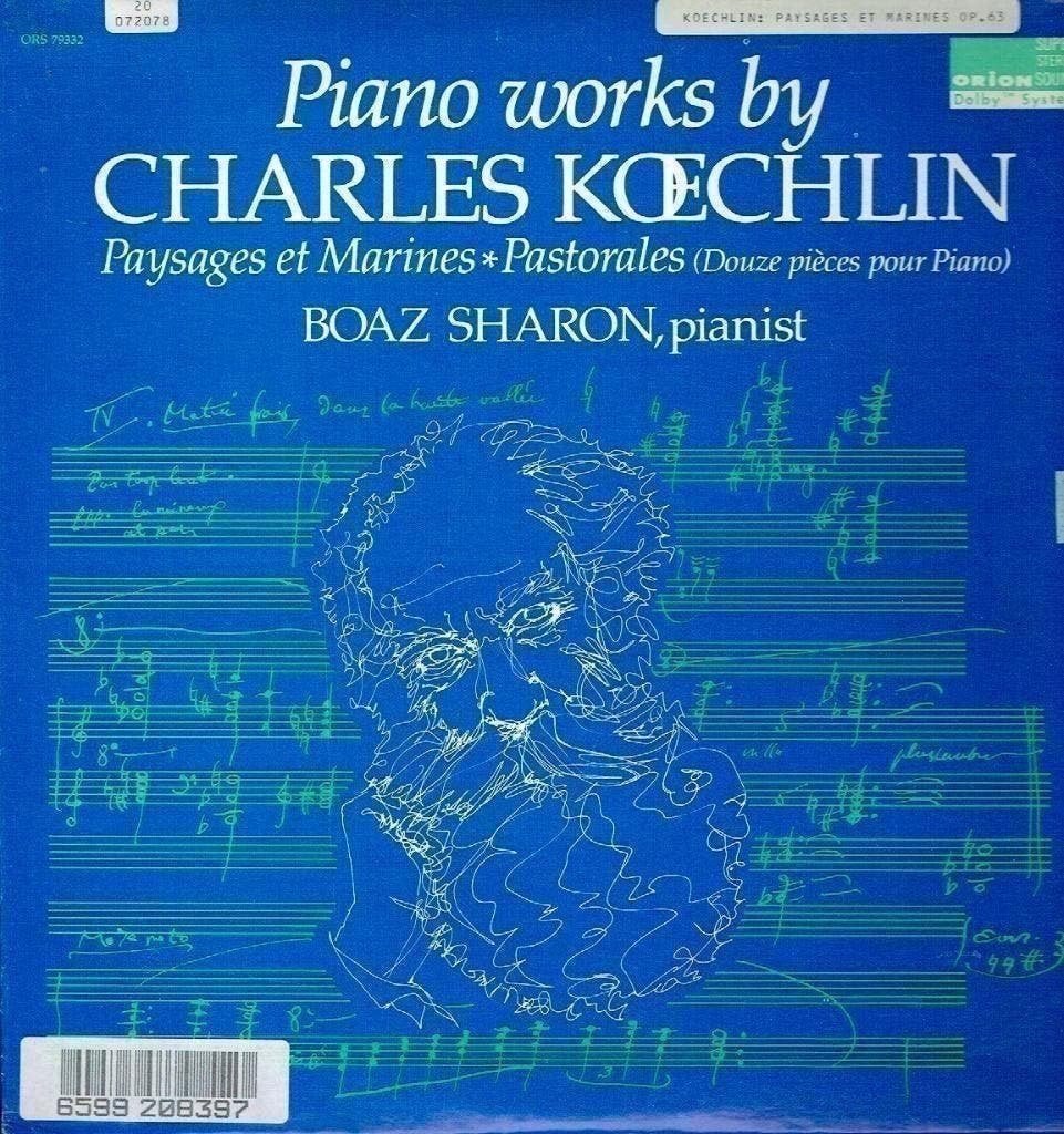 Boaz Sharon – Piano Works By Charles Kœchlin, Kamermuziek, Verzenden, Zo goed als nieuw, 12 inch