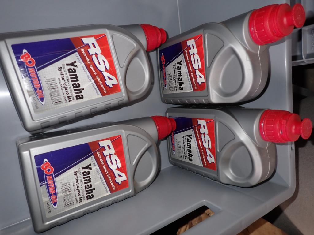 Bo Motor Oil Olie RS4 Yamaha Spec 4 Liter Flessen, Verzenden