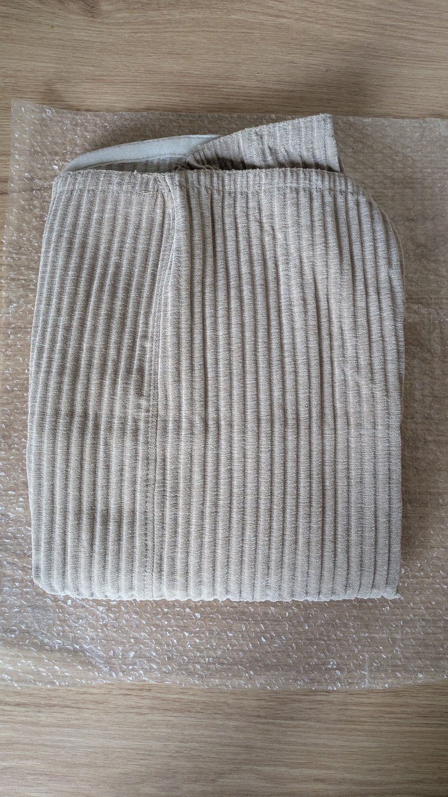 IKEA JÄTTEBO bank Hoes 1,5-zits module M, Samsala grijsbeige, Gebruikt, Tweepersoons, 75 tot 100 cm, Ophalen of Verzenden