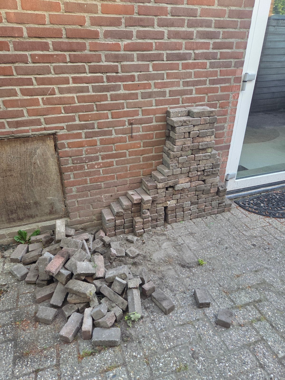 Kleine stenen, Ophalen