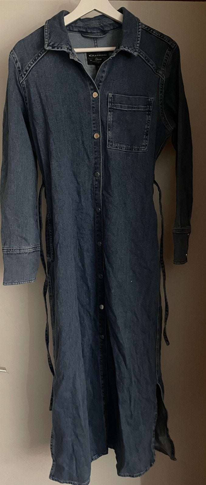 denim jurk, Maat 38/40 (M), Blauw, Nieuw, Ophalen of Verzenden