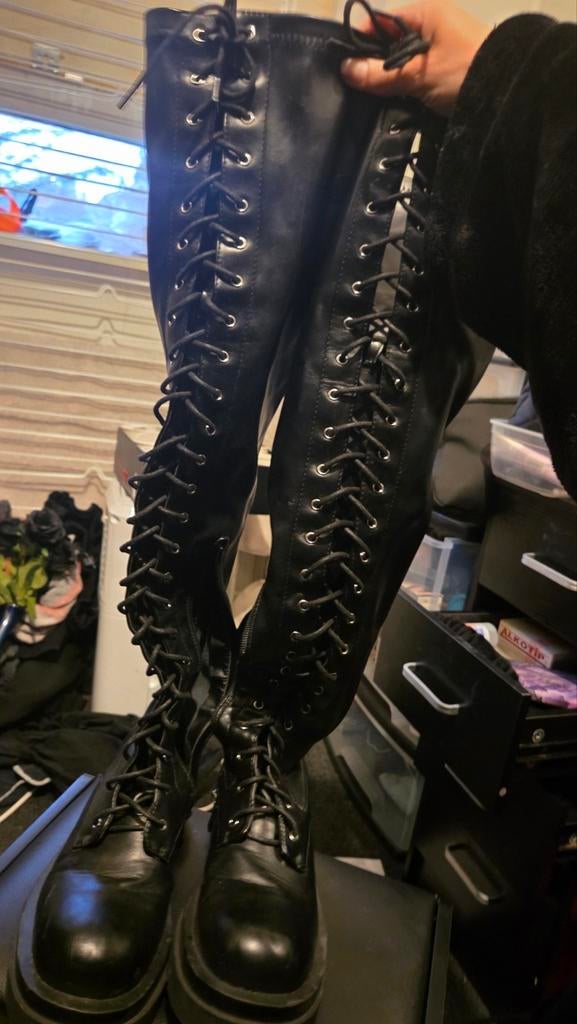 RAID Overknee Laarzen Maat 36 - Zo goed als nieuw, Kleding | Dames, Schoenen, Ophalen of Verzenden