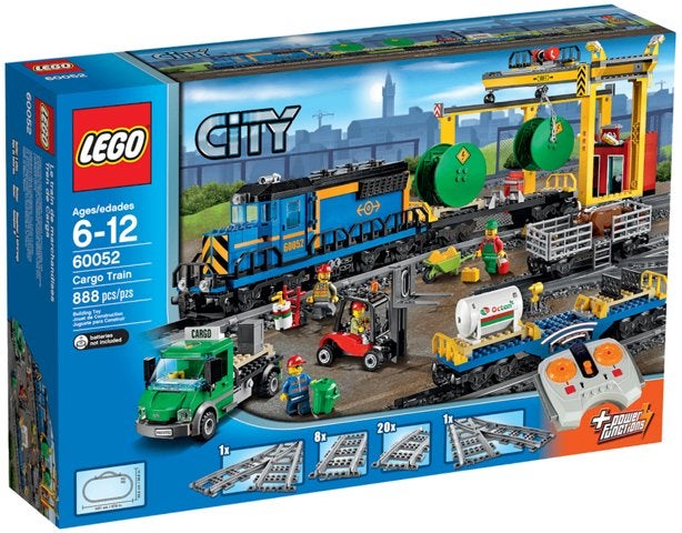 Lego City Vrachttrein nr 60052, Lego, Lego, City, Lego