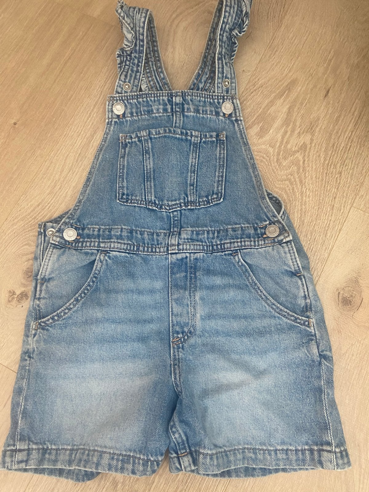 H&M Tuinbroekje Maat 122, Kinderen en Baby's, Ophalen of Verzenden, Zo goed als nieuw, Meisje, Broek