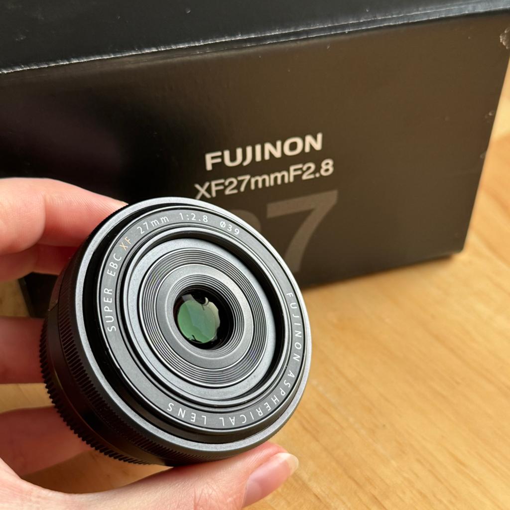 Fujifilm Fujinon XF 27mm f/2.8 (pancakelens), Audio, Tv en Foto, Fotografie | Lenzen en Objectieven, Ophalen of Verzenden, Refurbished