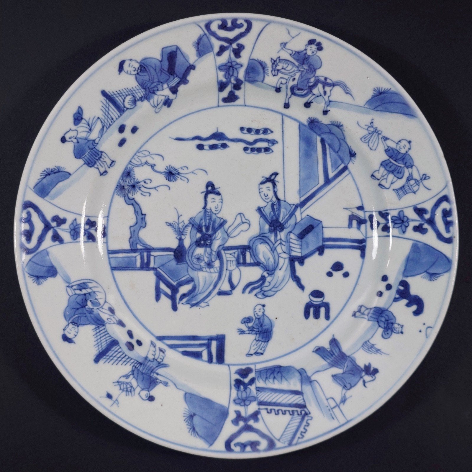 Chinees Kangxi bord, Ophalen of Verzenden