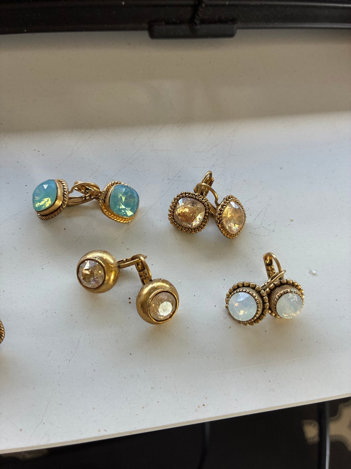Camps en Camps oorbellen van de Bijenkorf, Sieraden, Tassen en Uiterlijk, Oorbellen, Met kristal, Overige materialen, Hangers