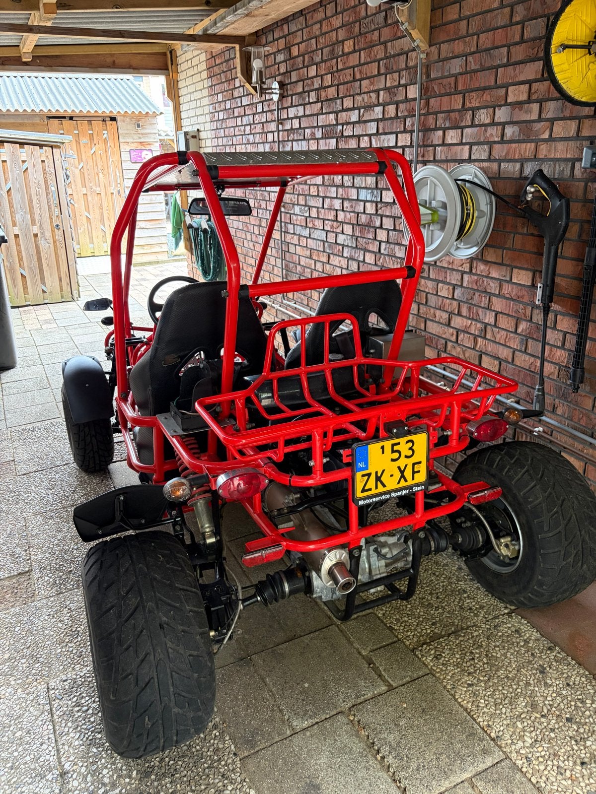 GS Moon Buggy 150cc - Frame opnieuw gecoat, veel nieuw!