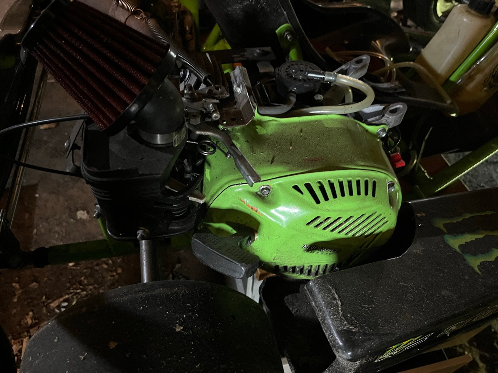 Monster Energy Kart met Honda GX200 motor, Sport en Fitness, Karting, Ophalen, Gebruikt, Kart