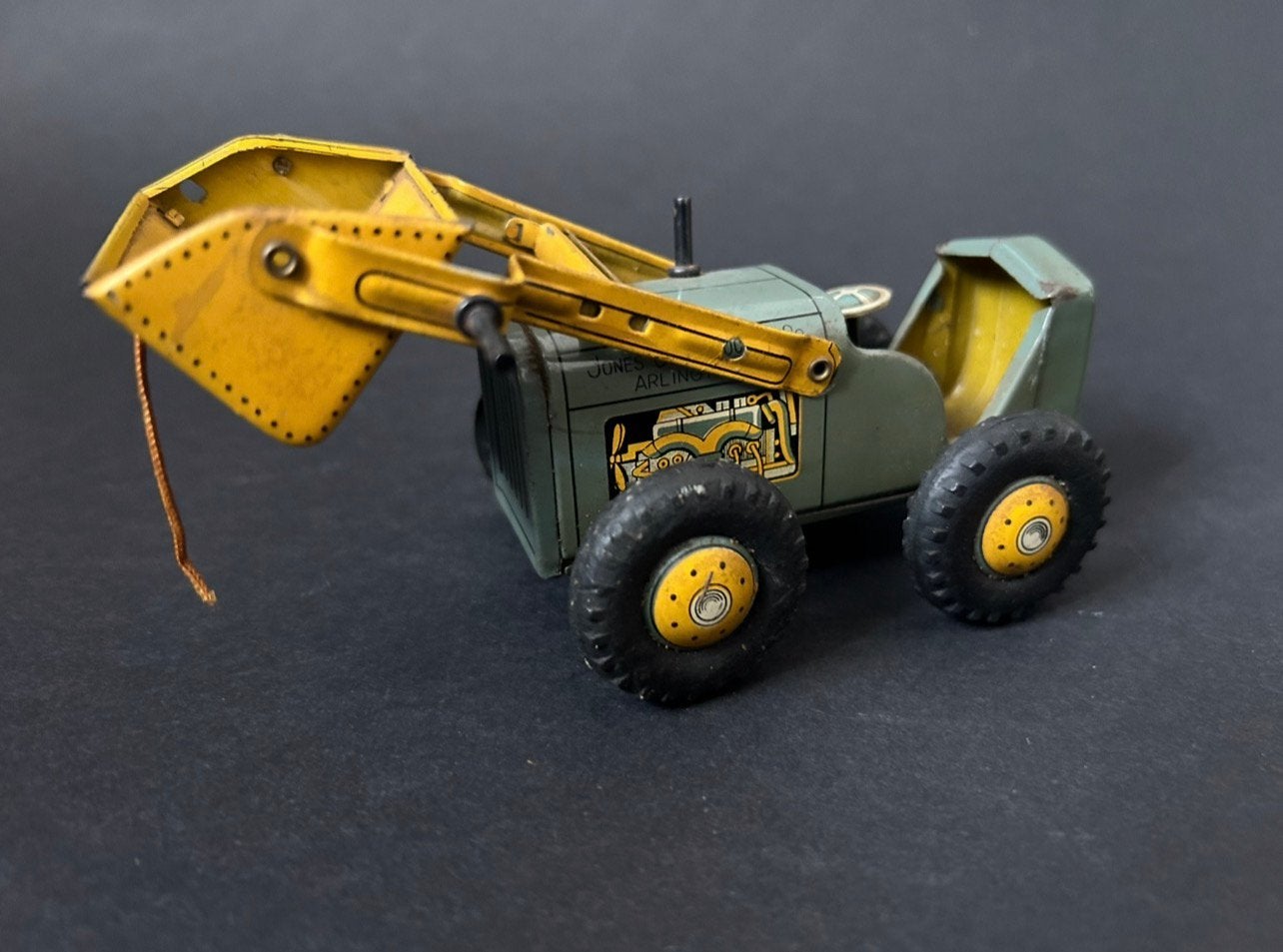 Blikken Dieplader Line Mar Toys, Jaren ‘50, Antiek en Kunst, Ophalen of Verzenden