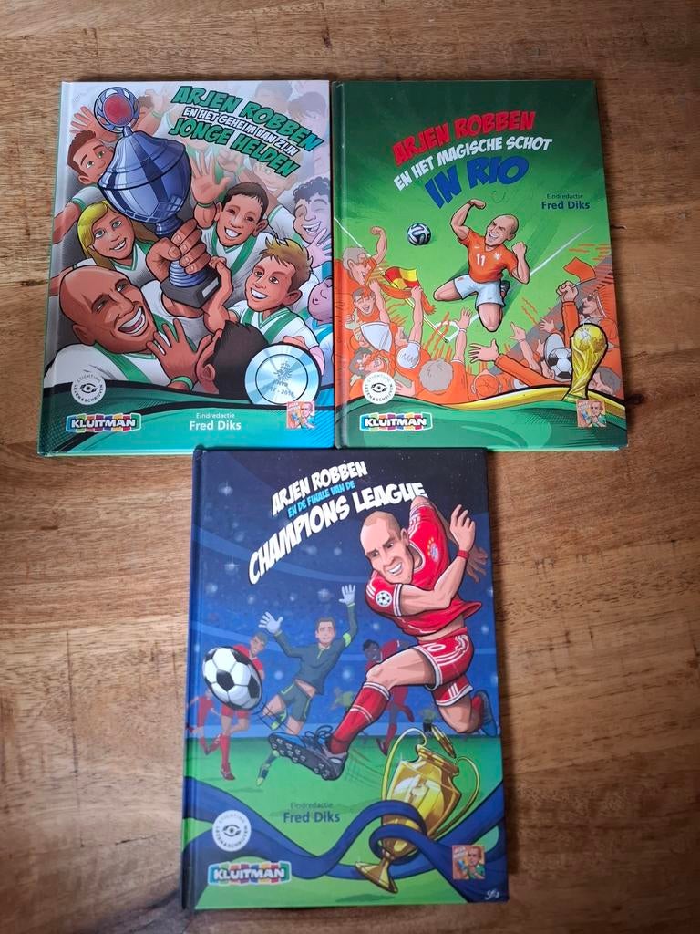 Arjen Robben Boekenreeks (3 delen), Ophalen of Verzenden, Zo goed als nieuw, Fred Diks, Fictie algemeen