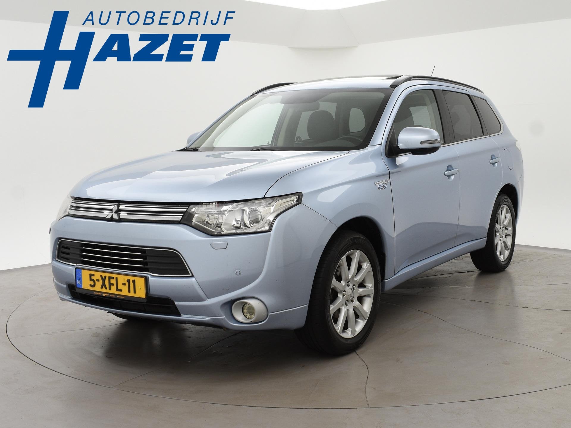 Mitsubishi Outlander 2.0 PHEV 4WD AUT INSTYLE+ TREKHAAK | SC, 1998 cc, 4 cilinders, Blauw, Bedrijf