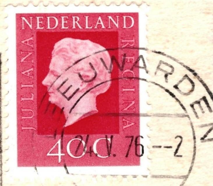801322 Leeuwarden 1975 Toeristenboot Princehof Gelopen, Verzenden, 1960 tot 1980, Gelopen, Friesland