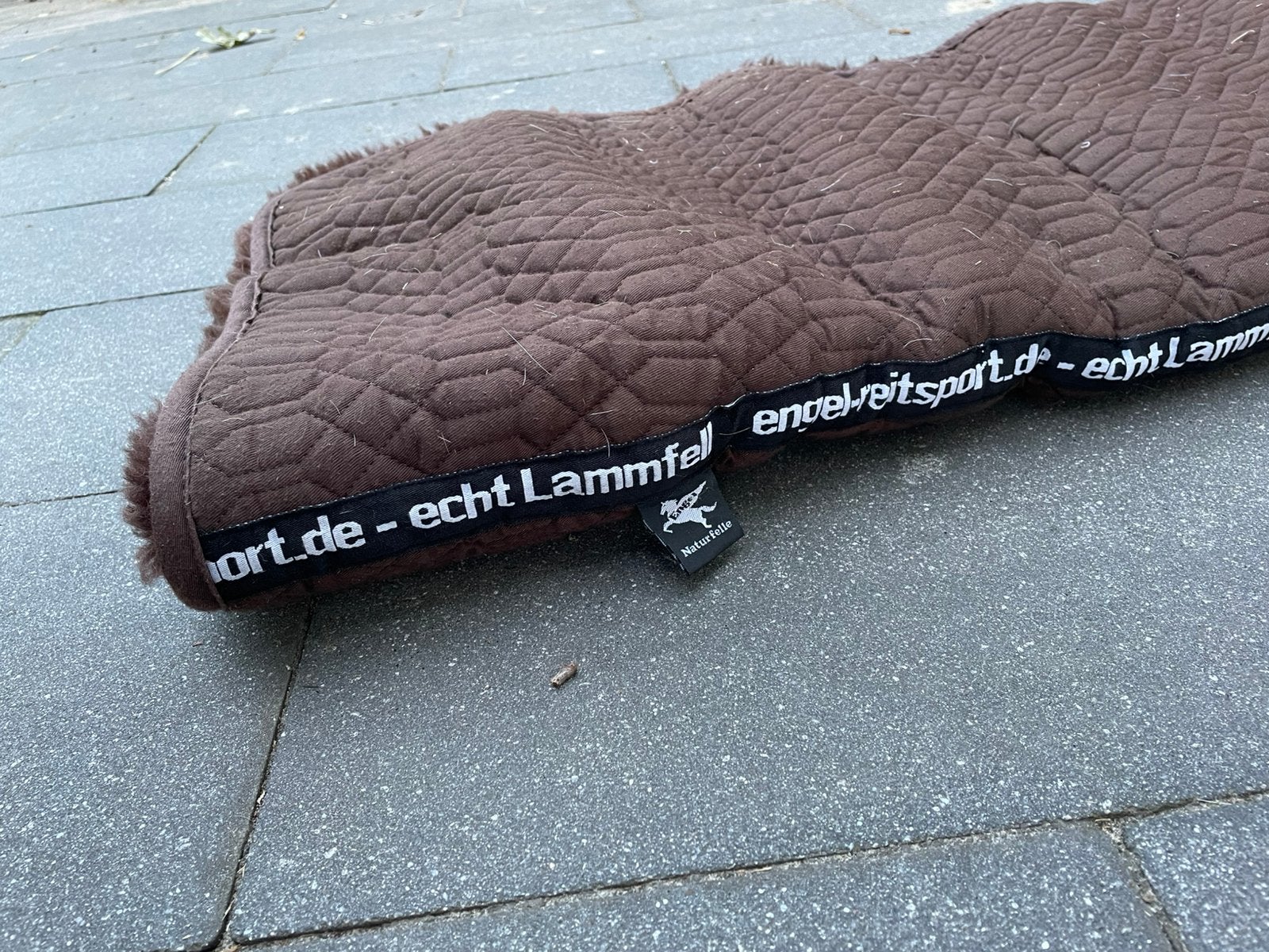 Lammfell pad 30", Dieren en Toebehoren, Ophalen of Verzenden, Gebruikt