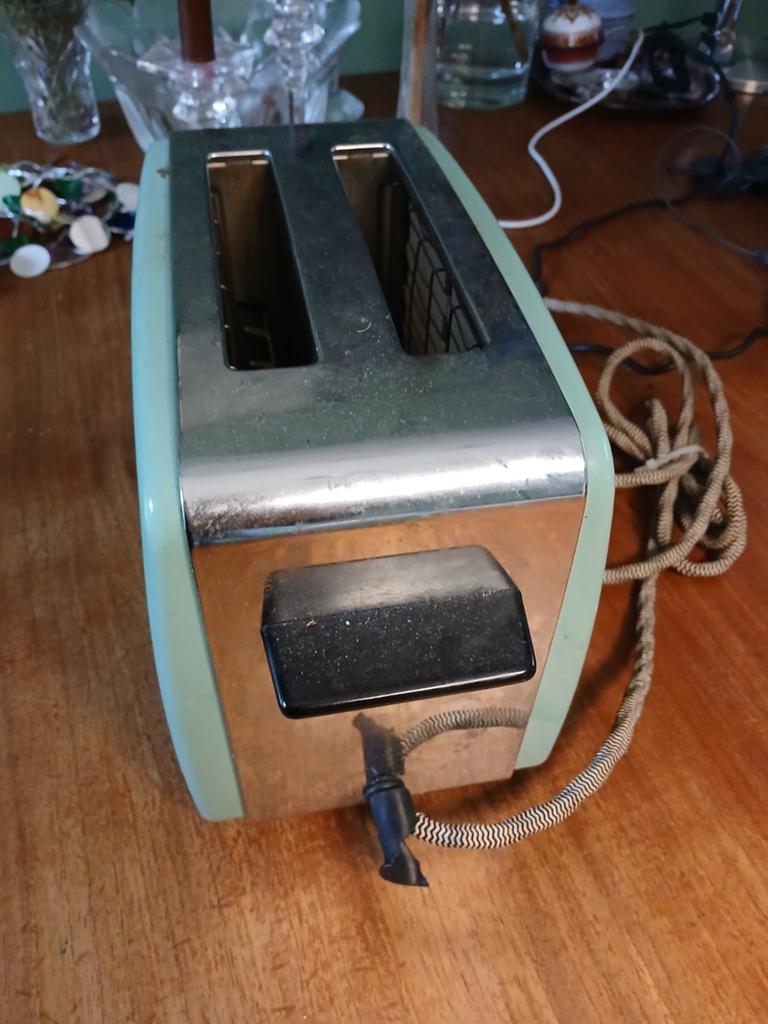 Vintage Philips broodrooster - Retro design, Ophalen of Verzenden, Gebruikt