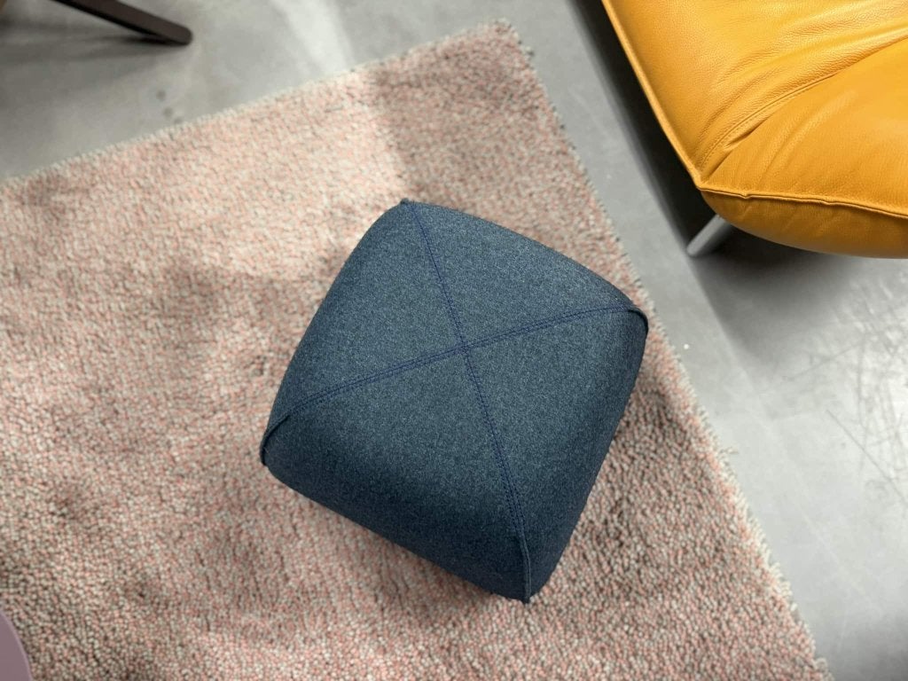 2 Nieuw Design on Stock BimBom Kruk blauw stof Bim Bom, Minder dan 50 cm, Gompenstraat 15, Vierkant, Minder dan 50 cm