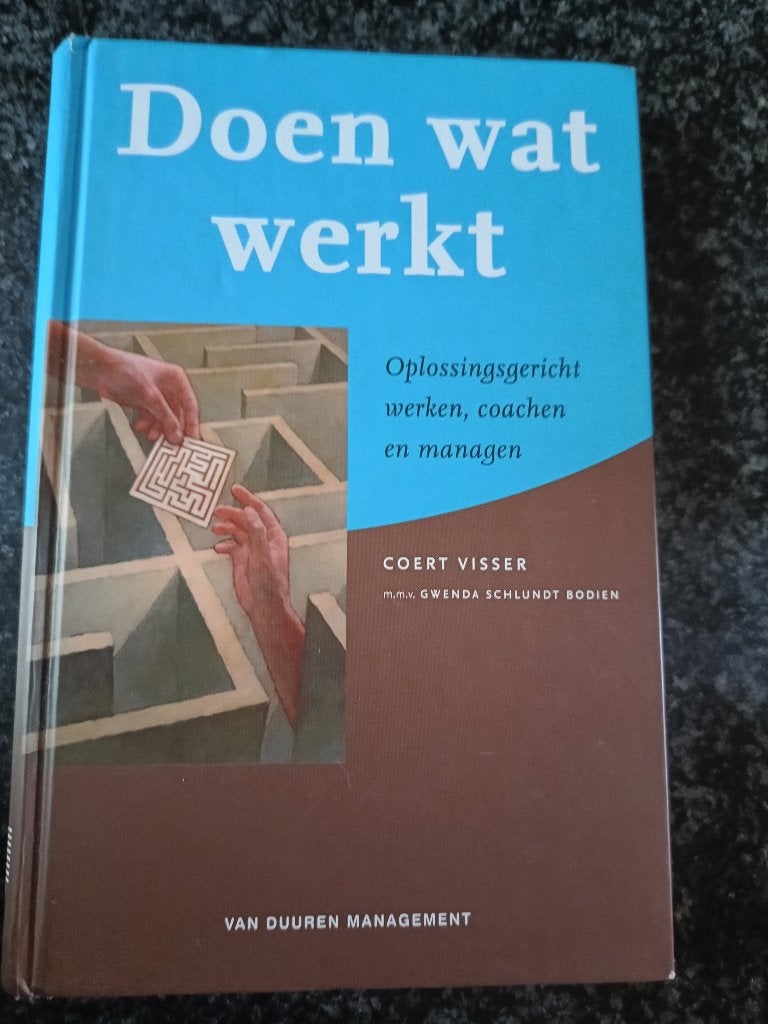 Doen wat werkt., Diverse auteurs, Zo goed als nieuw, Alpha, HBO