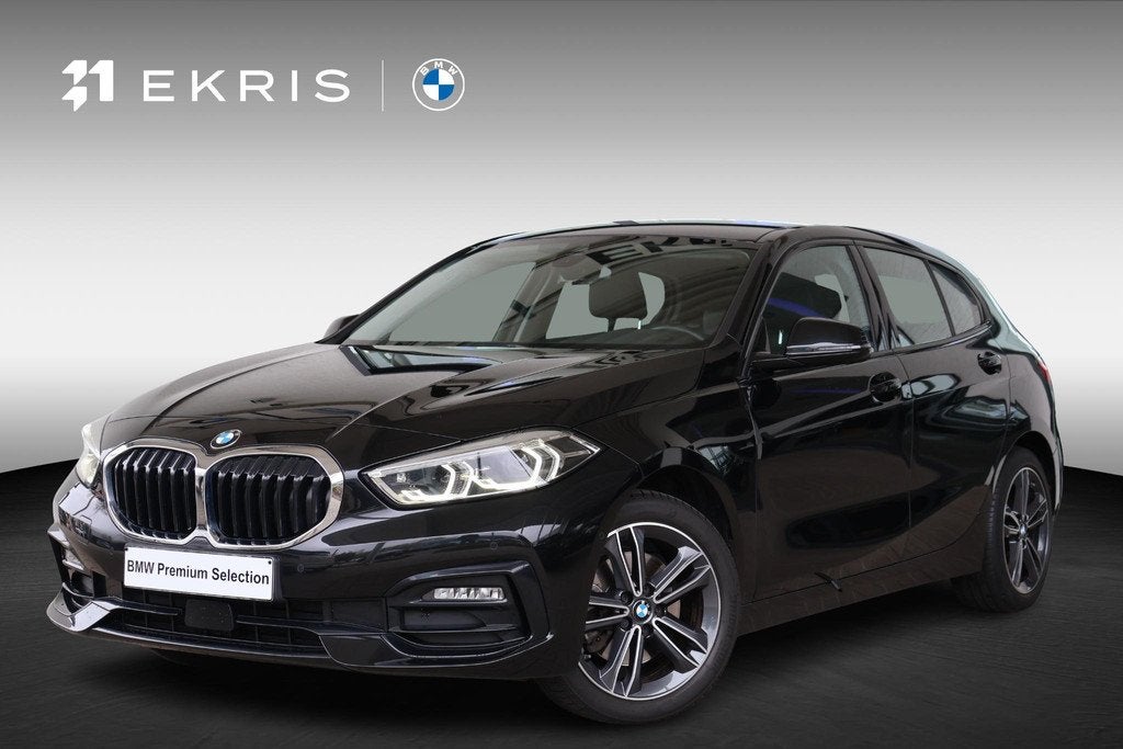 BMW 1 Serie 118i | SportLine | Leder | Stoelverwarming | Cam, Auto's, BMW, Bedrijf, Te koop, 1-Serie, Achteruitrijcamera, Airconditioning
