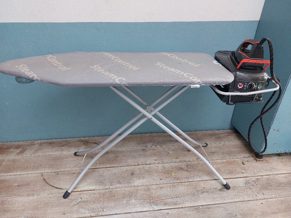 Brabantia Strijkplank Steam Control Extra Breed, Ophalen, Zo goed als nieuw