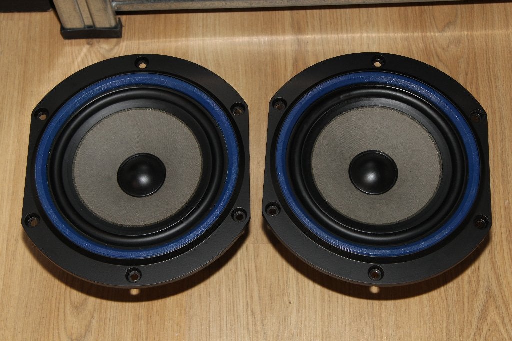 B&W BZ200 woofer set bass luidsprekers (DM110i), Overige merken, Gebruikt, 120 tot 150 watt, Overige typen