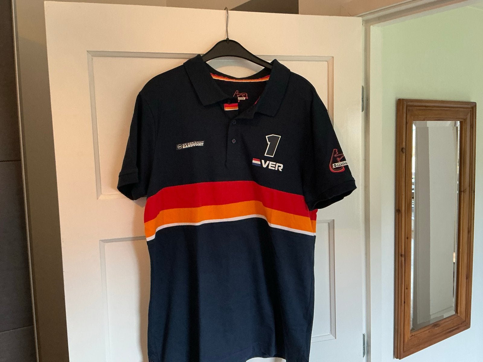 Max Verstappen Polo XL(Zandvoort), Ophalen of Verzenden, Nieuw, Maat 56/58 (XL), Blauw