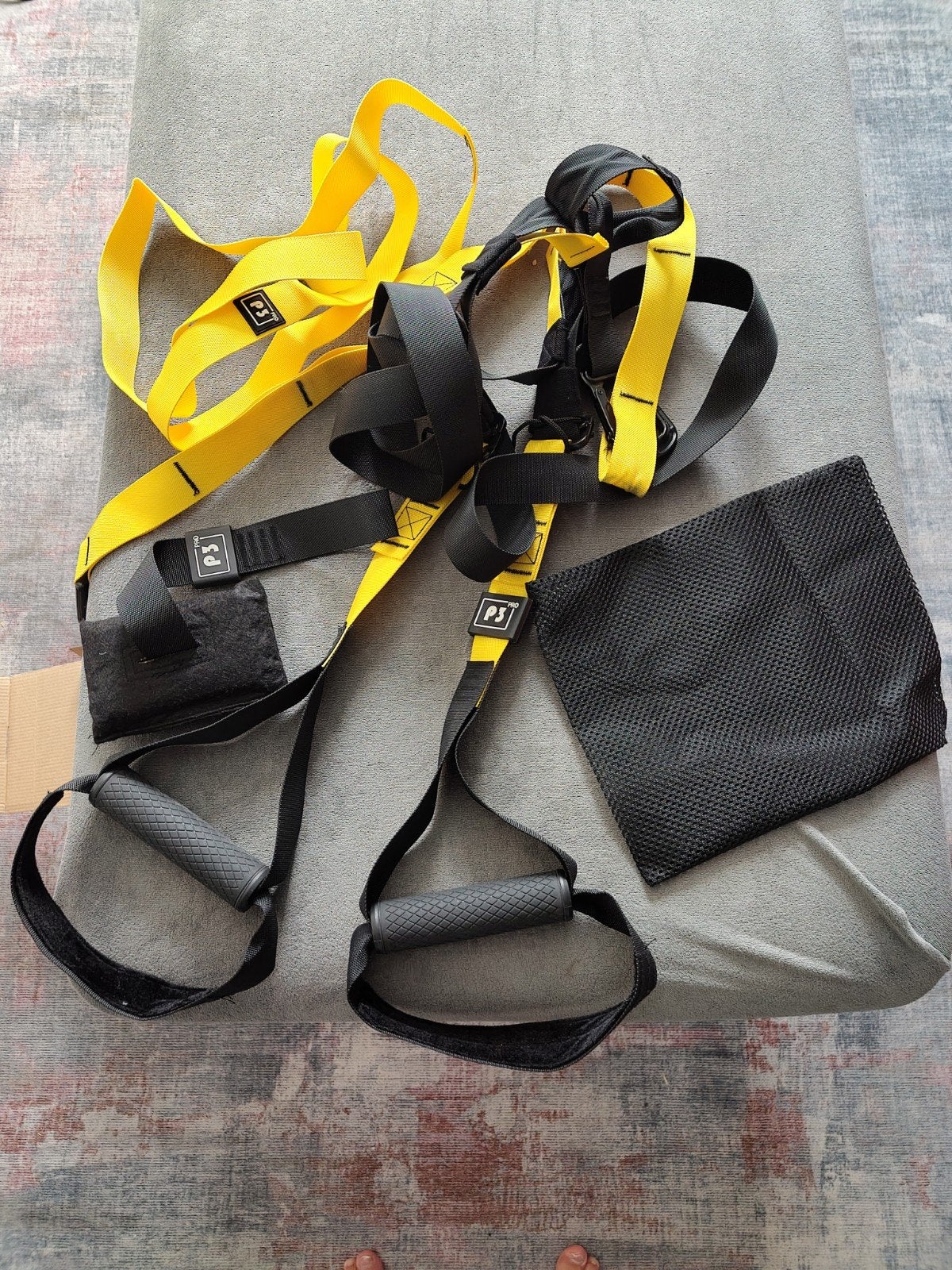 TRX Suspension Trainer P3 - Geel/Zwart, Ophalen, Zo goed als nieuw, Benen, Overige typen