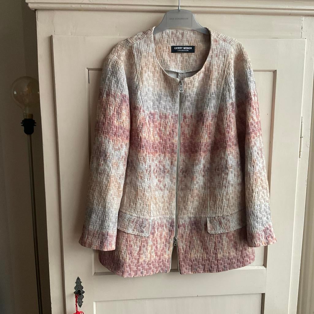 Gerry Weber Jasje/Blazer Maat 46 - Stijlvol & Comfortabel, Overige kleuren, Maat 46/48 (XL) of groter, Ophalen of Verzenden, Zo goed als nieuw