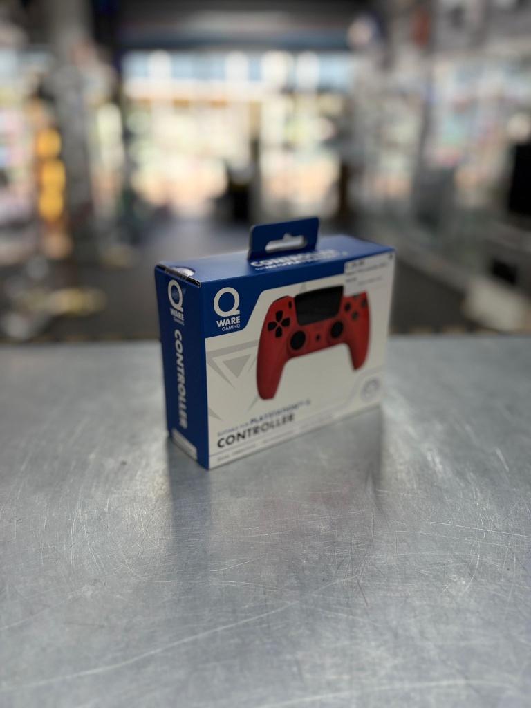Qware PS4 controller RED | NIEUW, ., Overige genres, 1 speler, Nieuw