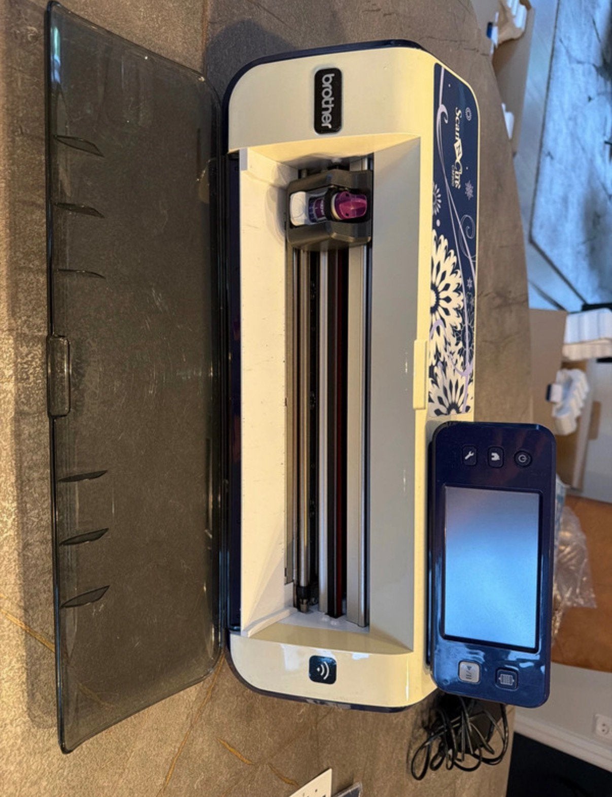 Scan N Cut CM900 + accessoires, Ophalen of Verzenden, Zo goed als nieuw, Brother