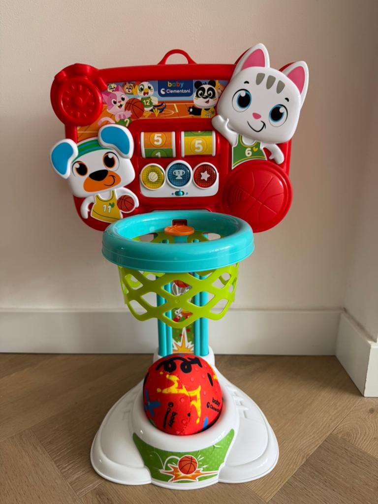 Baby Clementoni Basketbal set, Ophalen of Verzenden, Zo goed als nieuw