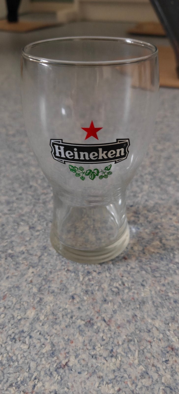 Heineken bierglas - Zo goed als nieuw, Ophalen, Zo goed als nieuw, Overige merken, Glas