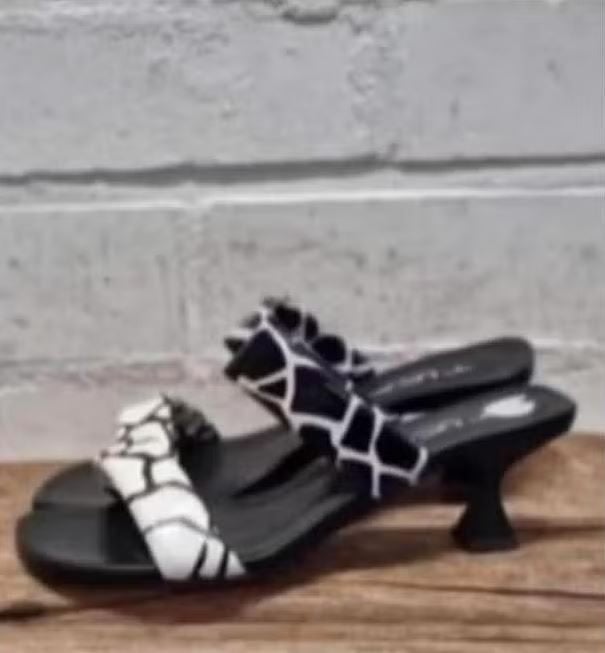 TIFFI - Prachtige leren muiltjes maat 37 - Nieuw €165, Pumps, Zwart, TIFFI, Nieuw