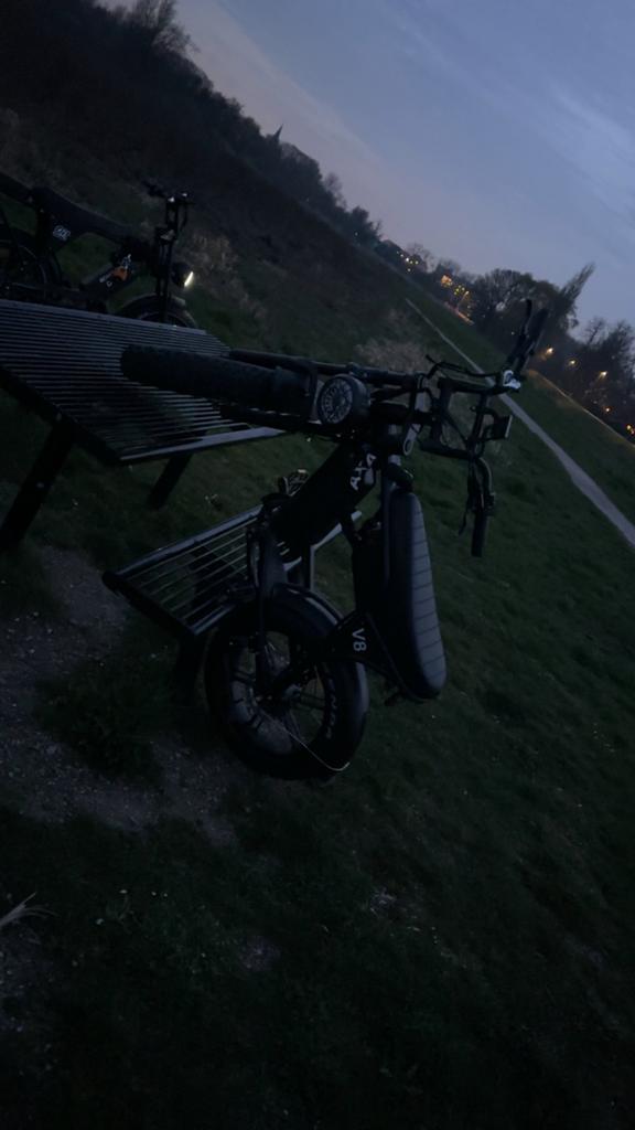 Ouxi V8 Fatbike - Dubbele accu, 750W motor, Fietsen en Brommers, Elektrische fietsen, Ophalen, Gebruikt, 50 km per accu of meer