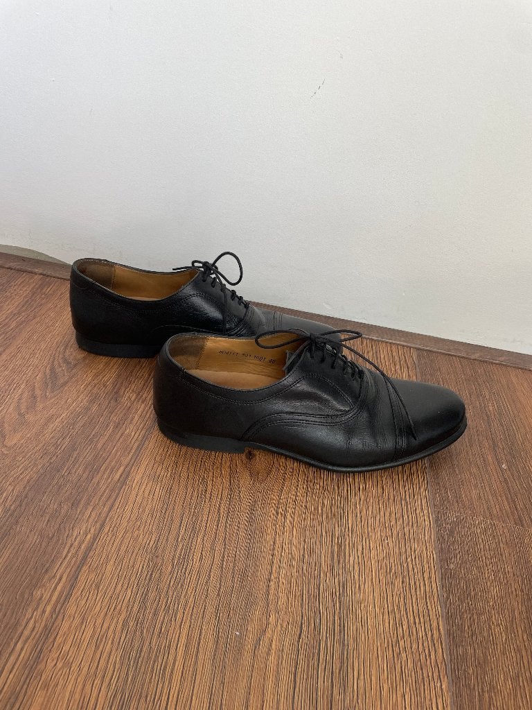 Royal Republiq oxford veterschoenen maat 40 leer zwart, Zwart, Ophalen of Verzenden, Zo goed als nieuw, Royal Republiq