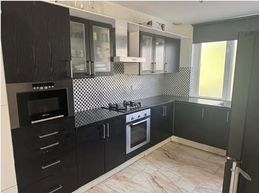 [SPOED] Gratis keuken incl. oven, magnetron, vaatwasser, Ophalen, Gebruikt, Zwart, Hoekkeuken