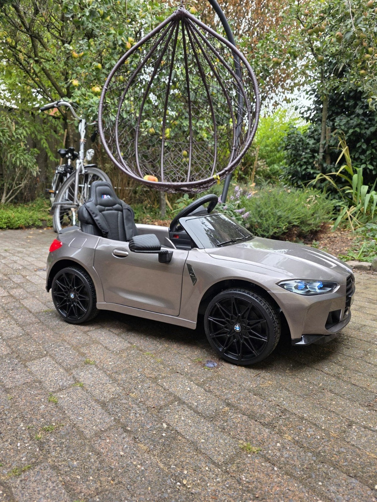 BMW M4 elektrische kinderauto met afstandsbediening, Nieuw