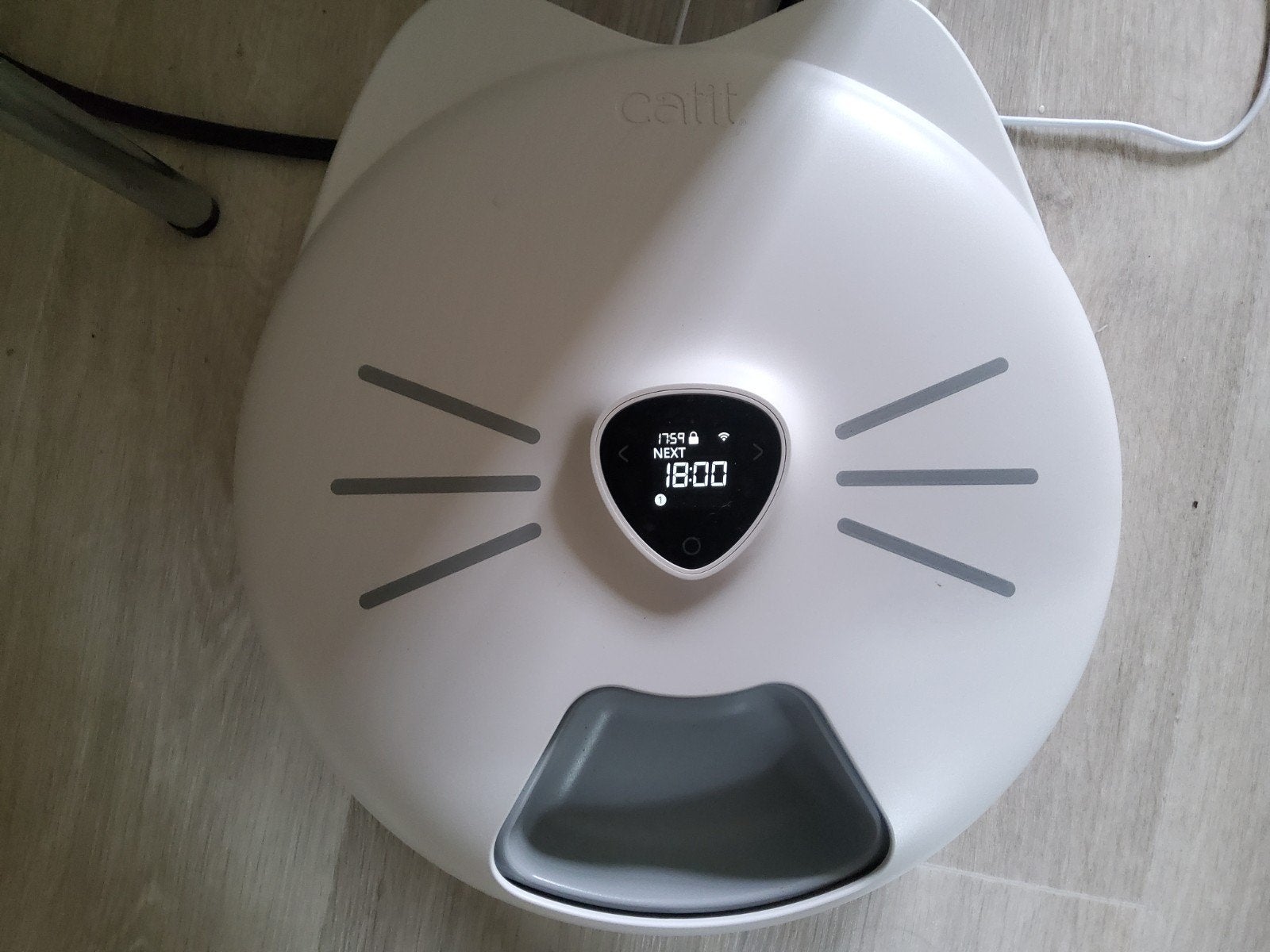 Catit volautomatische voederbak katten  6 porties, Ophalen of Verzenden, Zo goed als nieuw