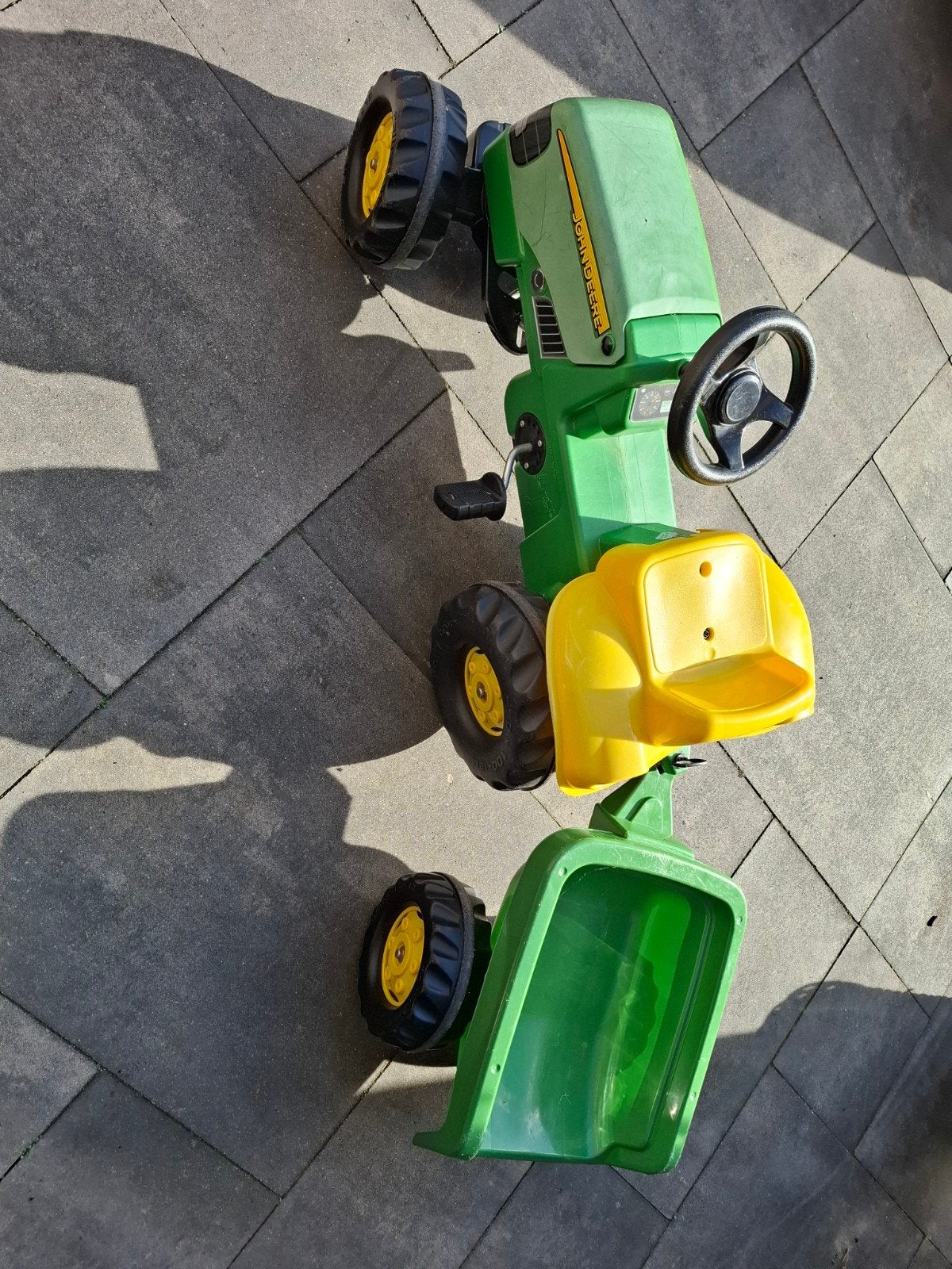 tractor skelter John deere, Ophalen, Zo goed als nieuw, Overige merken, Met kar of aanhanger
