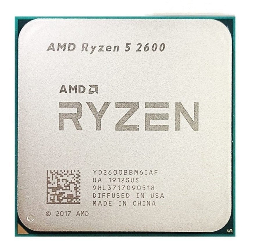 amd ryzen 5 2600, 6-core, ., Zo goed als nieuw, .