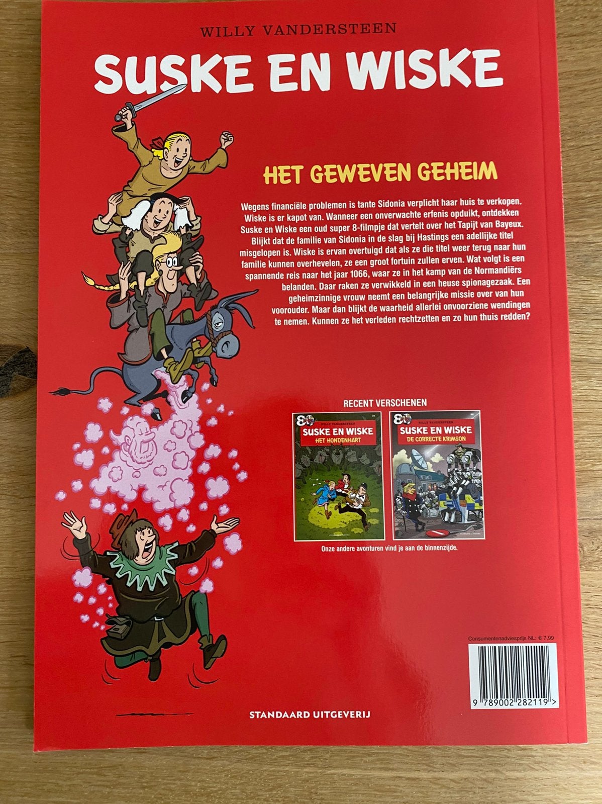 Willy Vandersteen - Het geweven geheim, Boeken, Stripboeken, Ophalen, Eén stripboek, Zo goed als nieuw, Willy Vandersteen; Peter Van Gucht