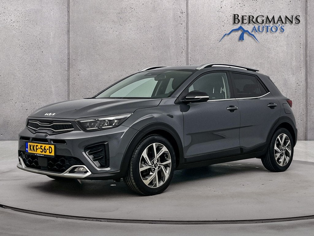Kia Stonic // 1.0 T-GDi MHEV GT-PlusLine // DEALERONDERHOUDE, Gebruikt, 1095 kg, Leder en Stof, Bedrijf