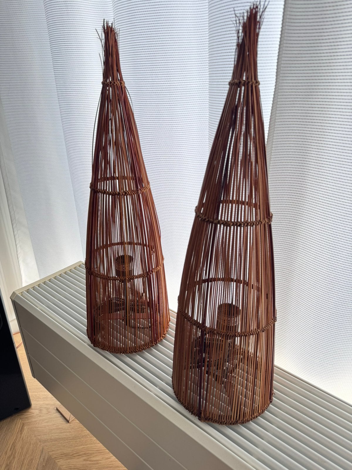 Set van 2 Sfeervolle Tarogo Boho Tafellampen (Model R.7F4), Overige typen, Gebruikt, Overige merken, 61 cm