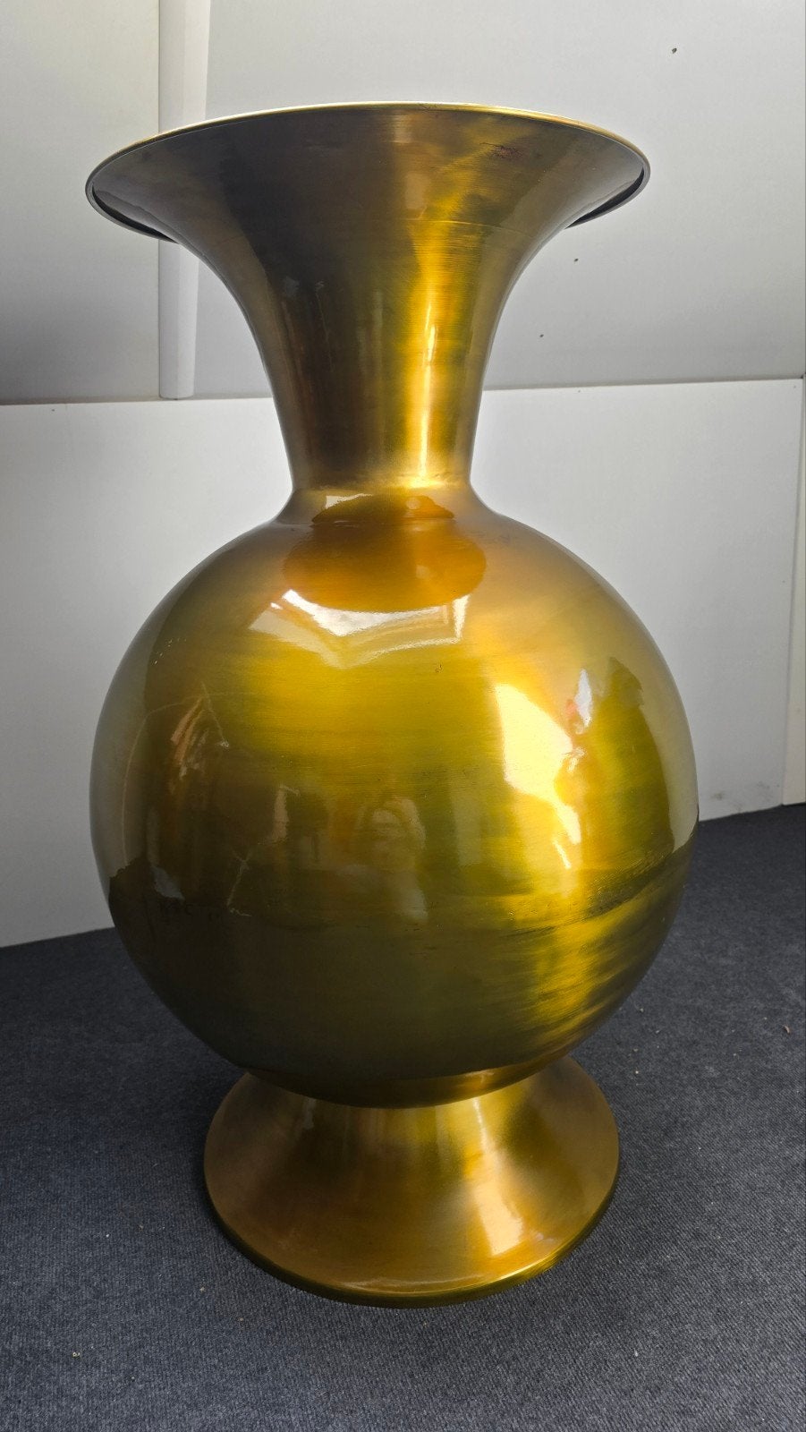 Grote Gouden Vaas - Uniek Design, Antiek en Kunst, Antiek | Vazen, Ophalen