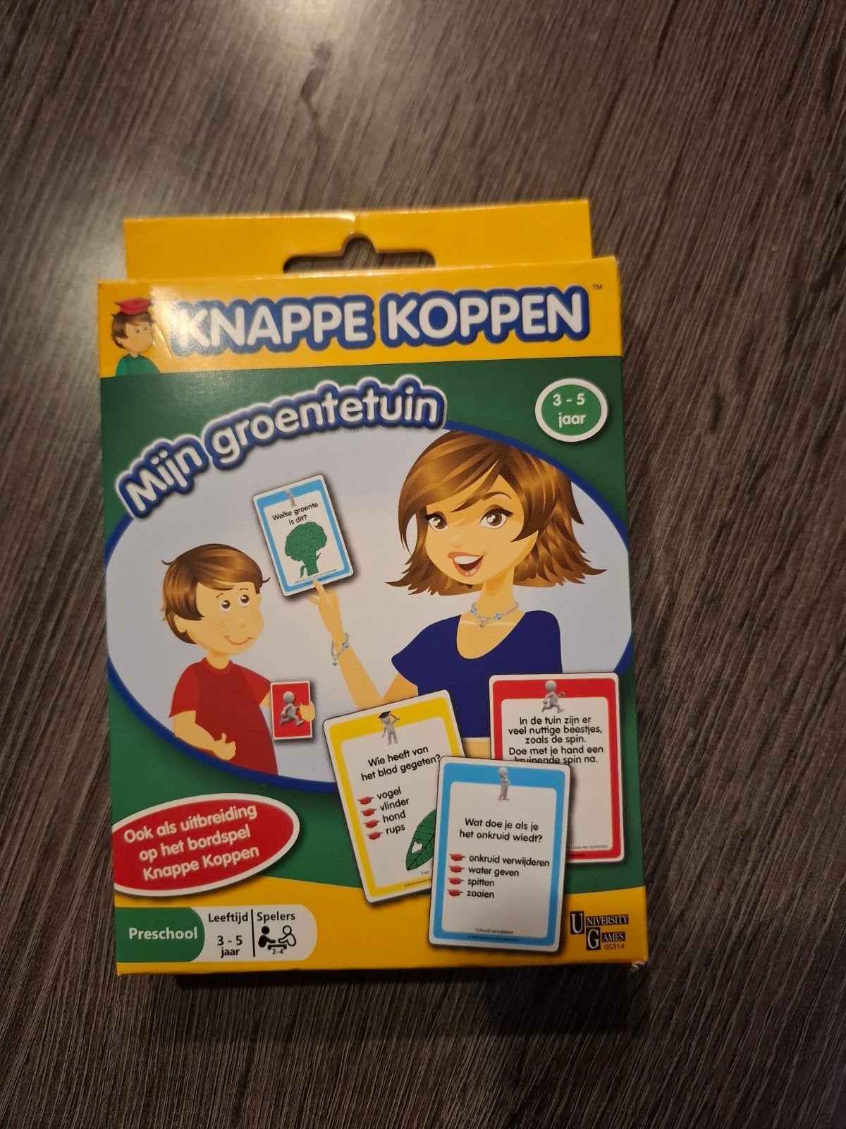 Knappe koppen Mijn groentetuin, Ophalen of Verzenden, Nieuw, Speelkaart(en)