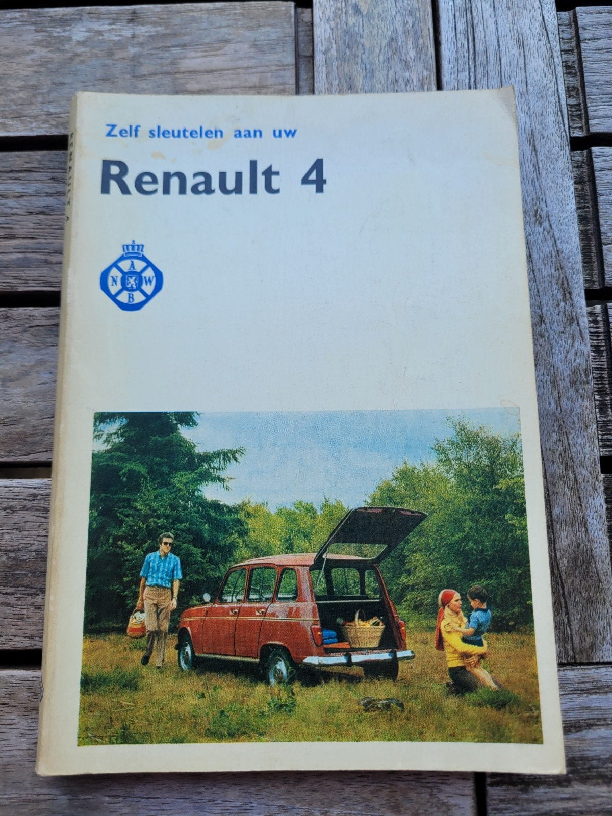 Zelf sleutelen aan uw Renault 4 ANWB, Ophalen of Verzenden