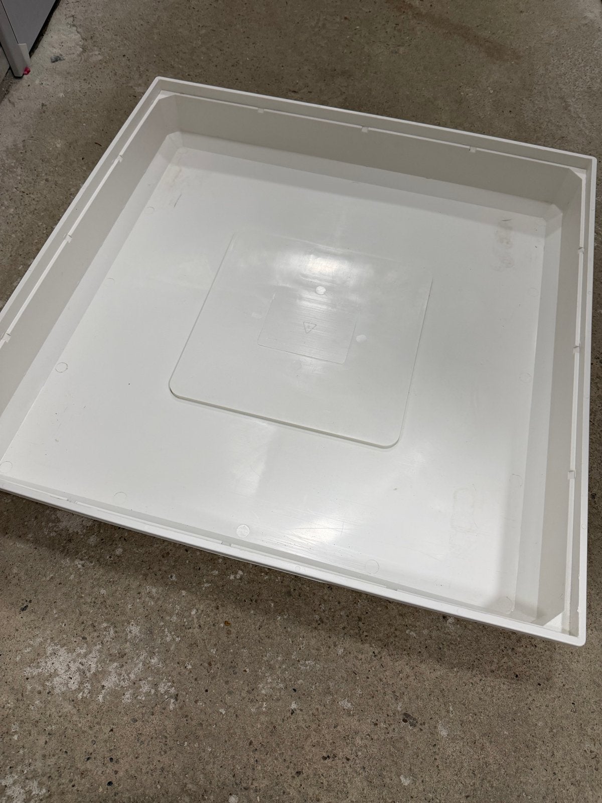 Wasmachine lekbak - Voorkom waterschade, Ophalen, Gebruikt