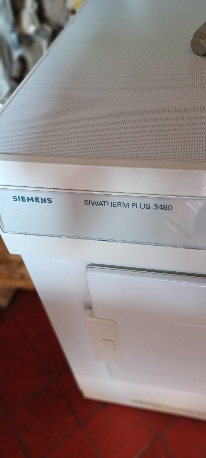 Siemens Siwatherm Plus 3480 Wasdroger, Ophalen, 6 tot 8 kg, Gebruikt, Luchtafvoer
