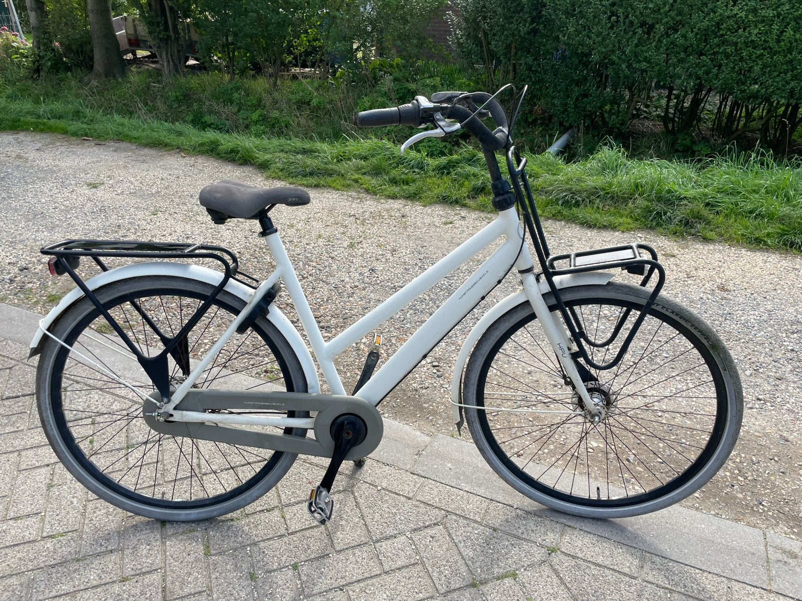CORTINA transport fiets frame 57 cm wiel 28 inch 3 versnelli, Versnellingen, 56 cm of meer, Zo goed als nieuw, Ophalen
