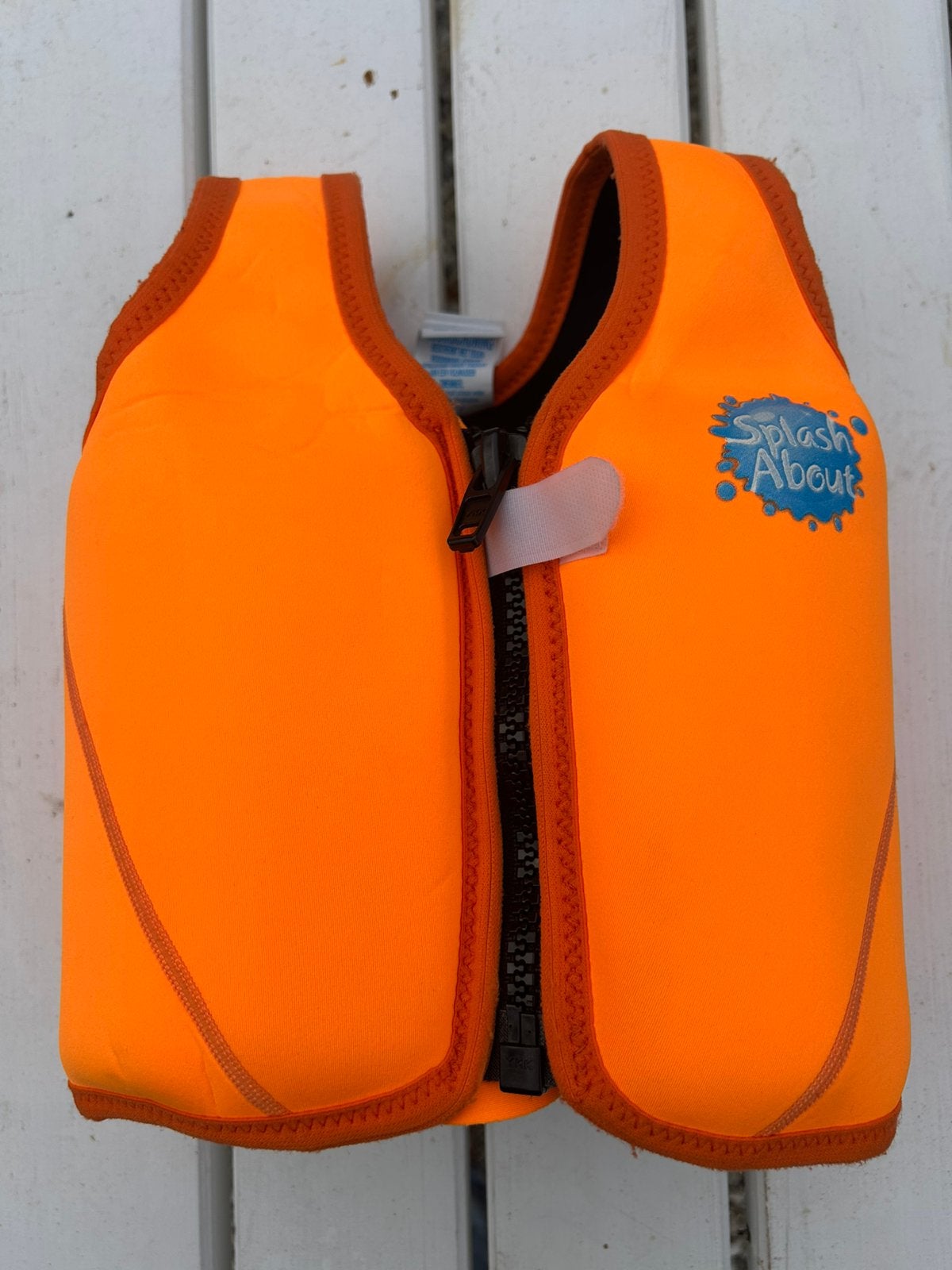 Zwemvest zwemvestje reddingsvest oranje maat 1-3 jaar, Ophalen of Verzenden, Zo goed als nieuw, Kind, Reddingsvest of Zwemvest